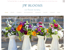 Tablet Screenshot of jwblooms.co.uk